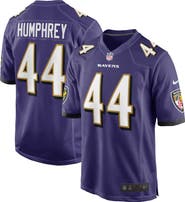 Nike Men's Nike Marlon Humphrey Purple Baltimore Ravens Game Team Jersey