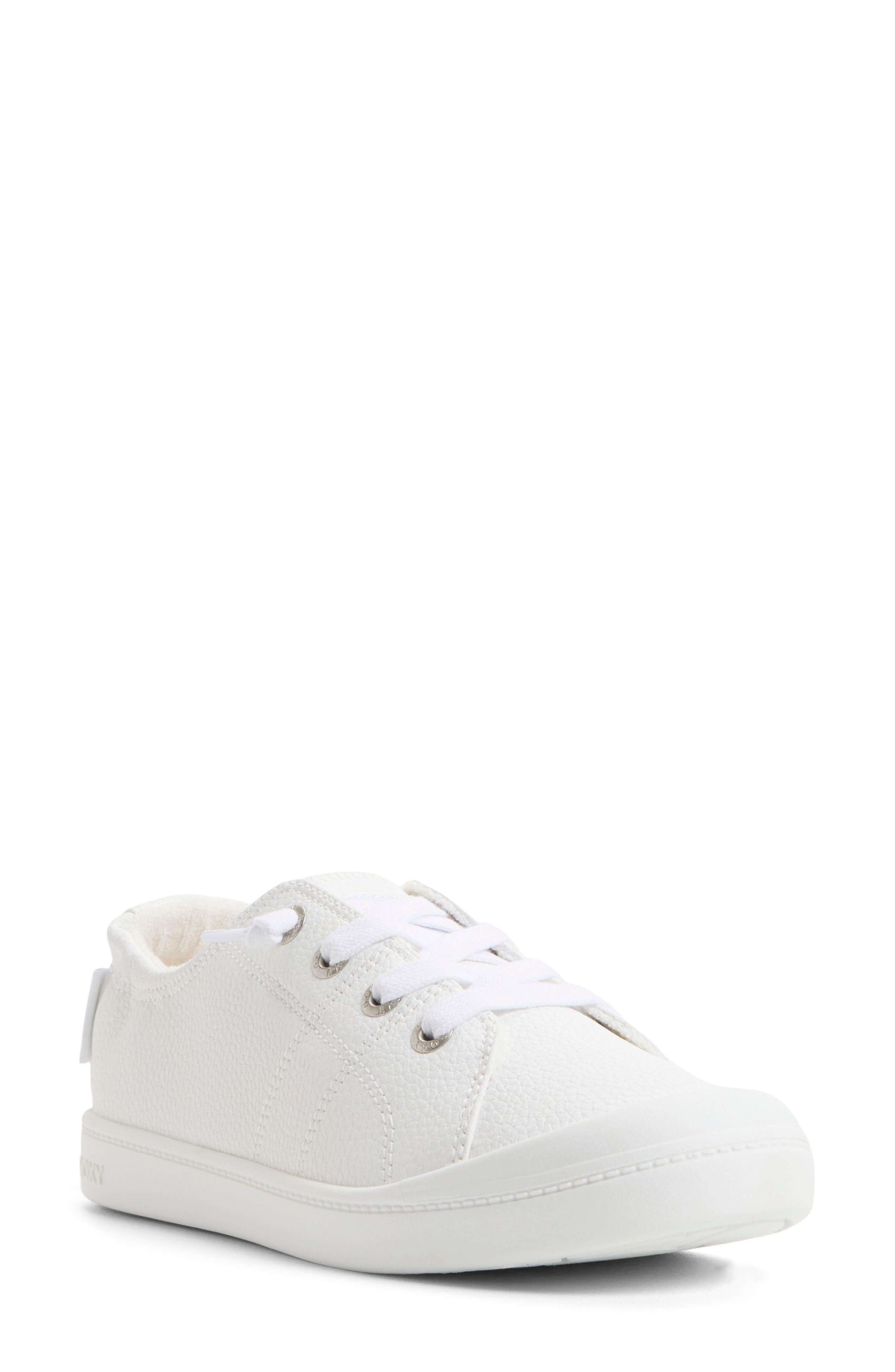 Roxy Bayshore Plus LX II Sneaker, Main, color, White