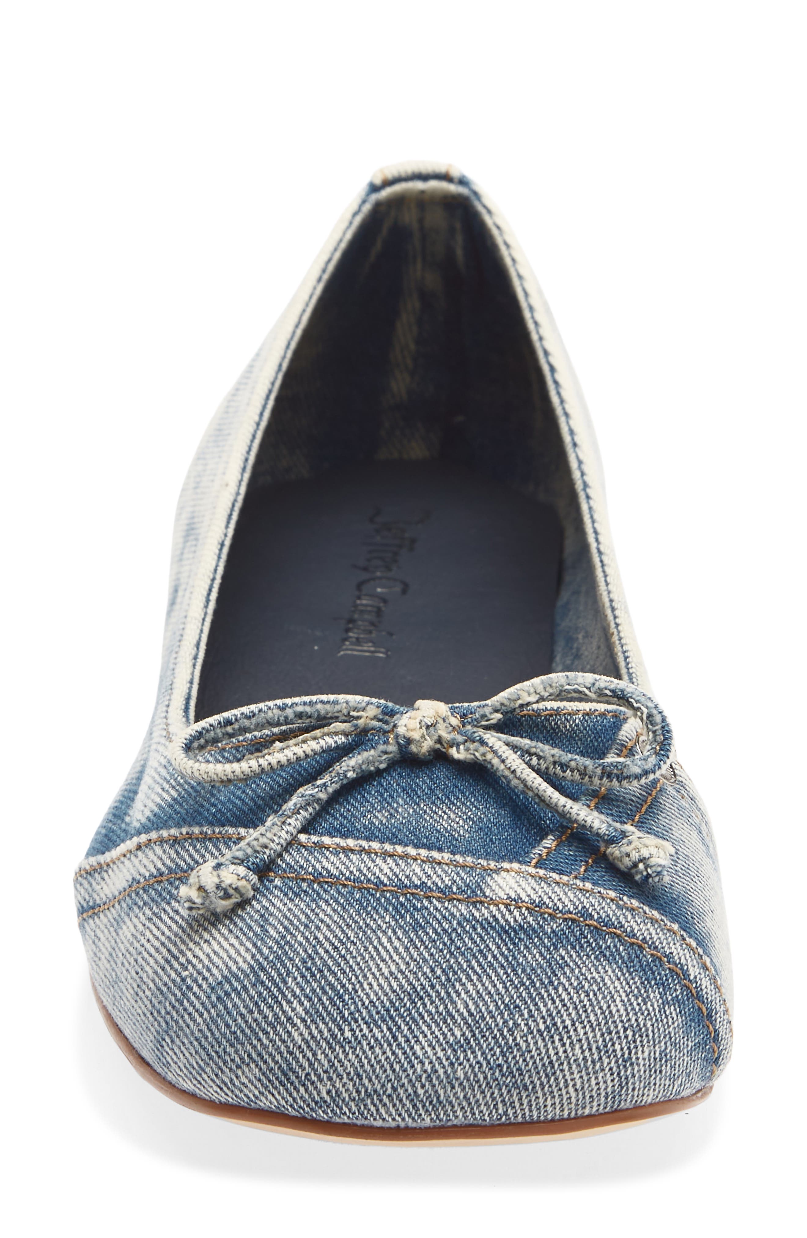 Kalli Flat, Alternate, color, BLUE DENIM