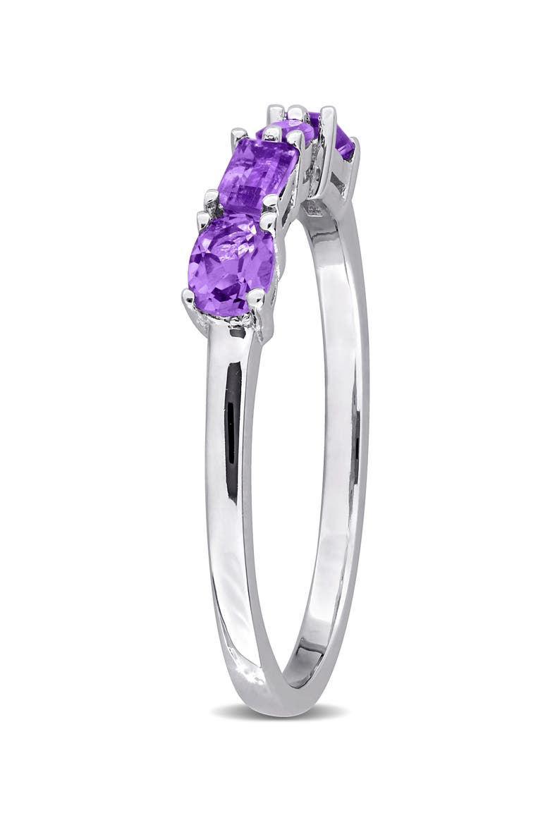 Multiple Cut Amethyst Stacking Ring, Alternate, color, PURPLE