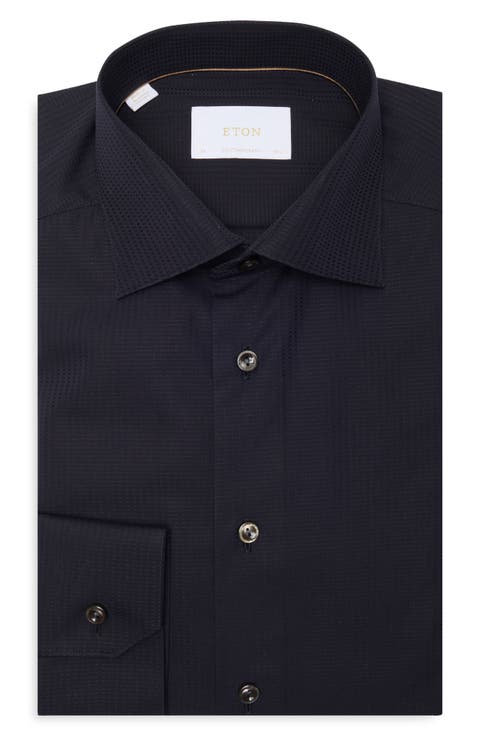 Contemporary Fit Cotton Dress Shirt