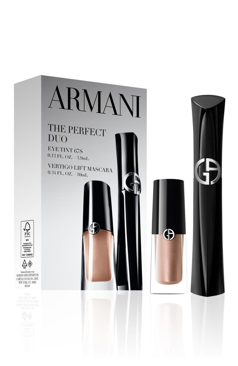 ARMANI beauty Eye Tint & Vertigo Lift Mascara Set $70 Value, Main, color,