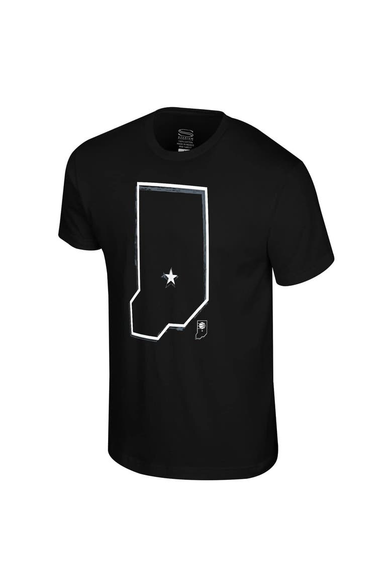 Men's Stadium Essentials Black Indiana Pacers Mono Element T-Shirt, Alternate, color, Black