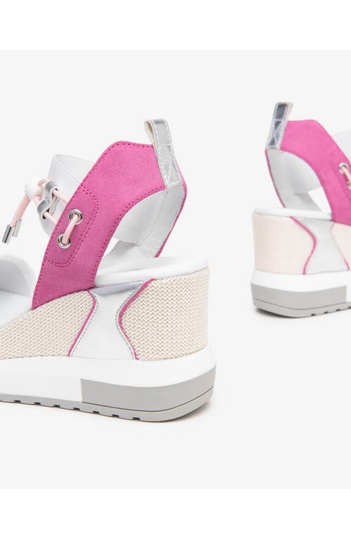 Nerogiardini Bungee Platform Wedge Sandal
