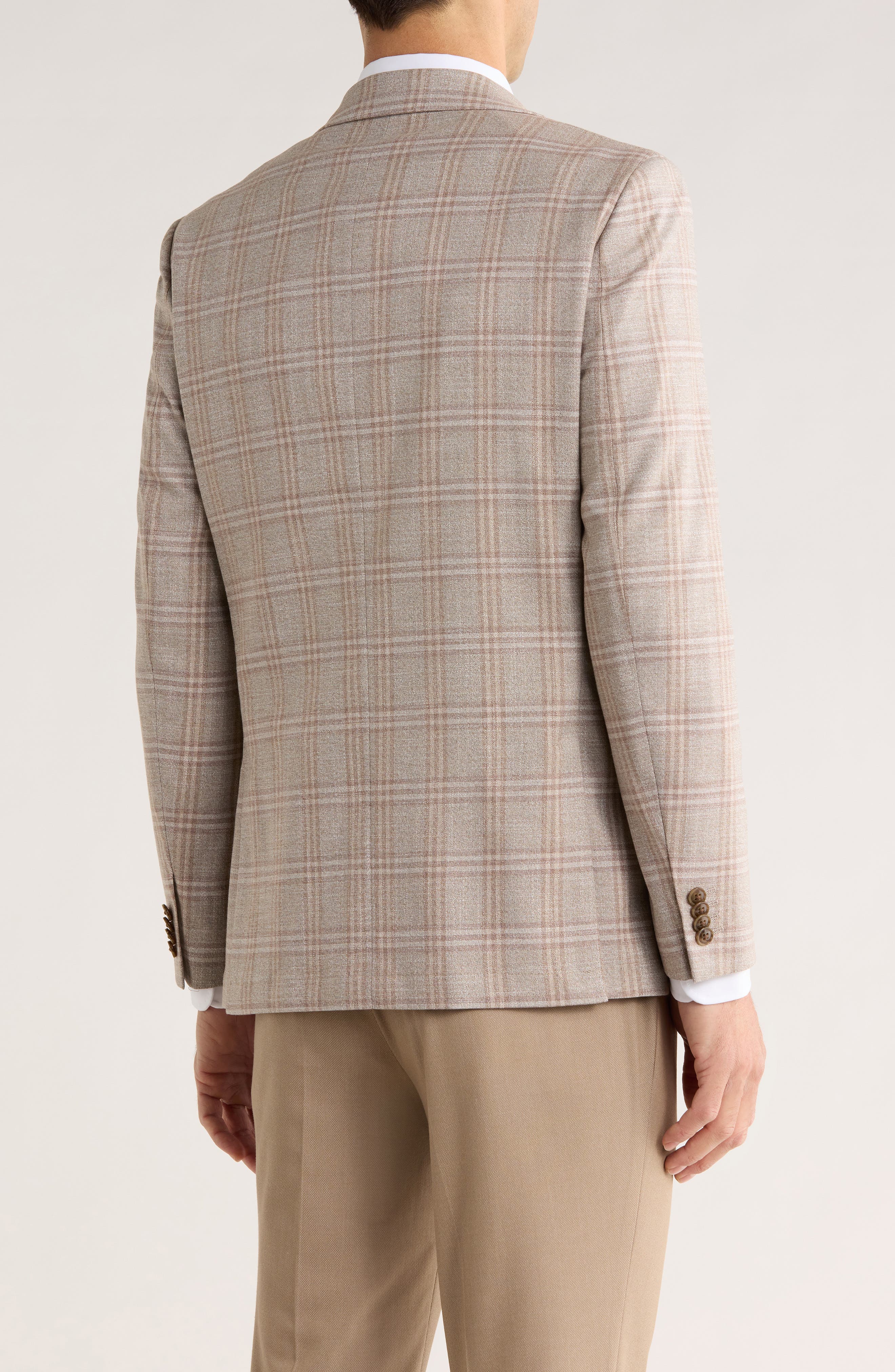 Two Button Notch Lapel Sport Coat - image 2