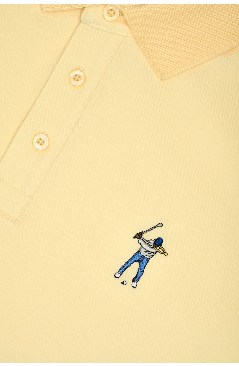 Eastside Golf Core Cotton Blend Piqué Polo, Alternate, color, Mellow Yellow