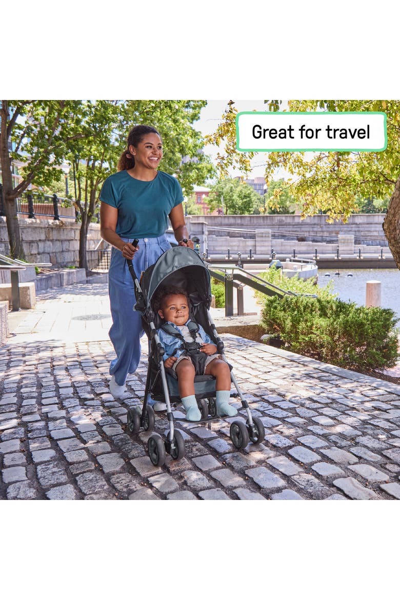3D Mini Convenience Stroller, Alternate, color, SLATE