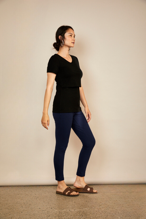 The Bshirt Nursing V Neck T-shirt