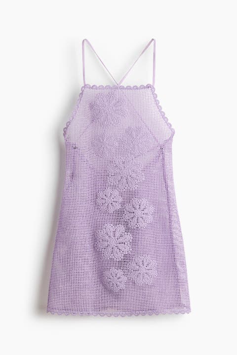 Crochet-look Beach Dress