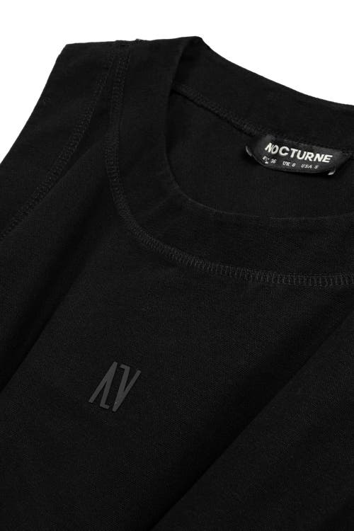 NOCTURNE NOCTURNE CROP TOP WITH PRINTED DETAIL