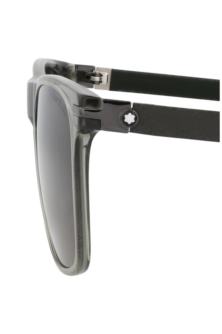 55mm Square Sunglasses, Alternate, color, GREY GREEN SMOKE
