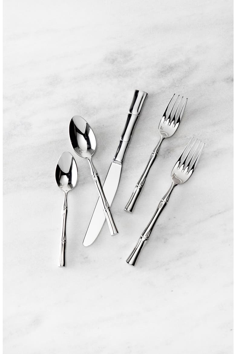 Royal Pacific 5-Piece Place Setting, Alternate, color, SILVER
