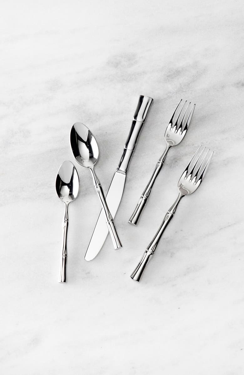 Fortessa Royal Pacific 5-Piece Place Setting, Alternate, color, Silver