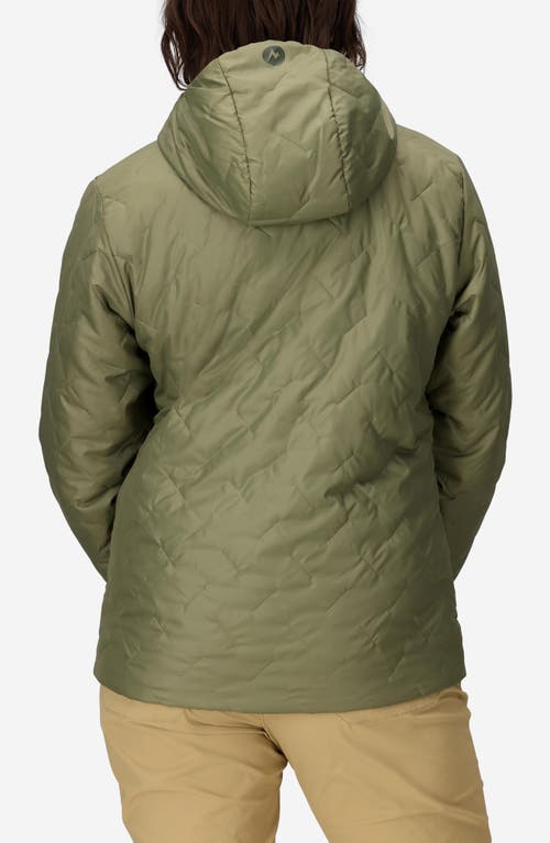 Marmot Monoquilt Hooded Jacket In Brown