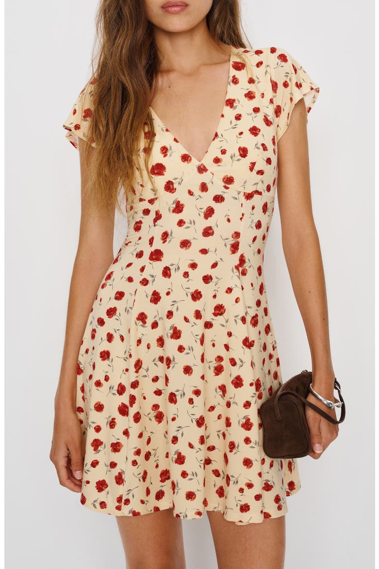 Olivia Fit & Flare Dress, Alternate, color, ARLINGTON