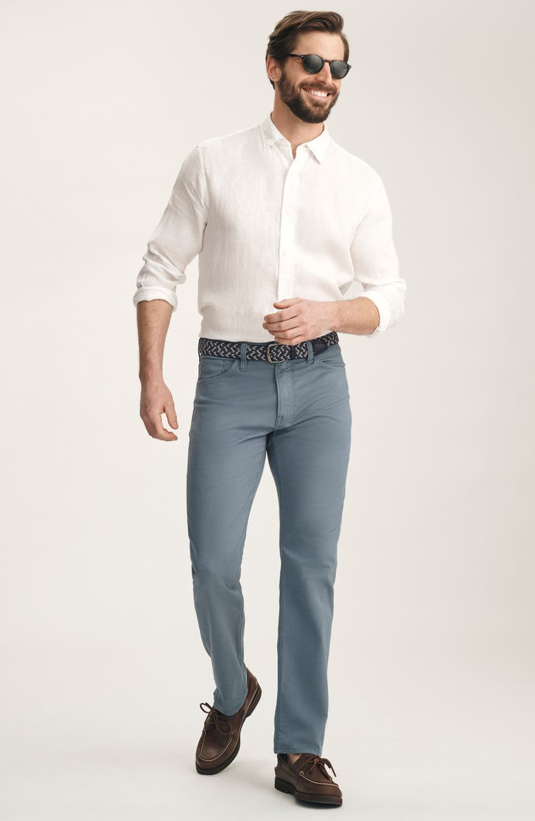 34 Heritage Courage CoolMax<sup>®</sup> Stretch Straight Leg Pants, Alternate, color, Vintage Indigo Coolmax