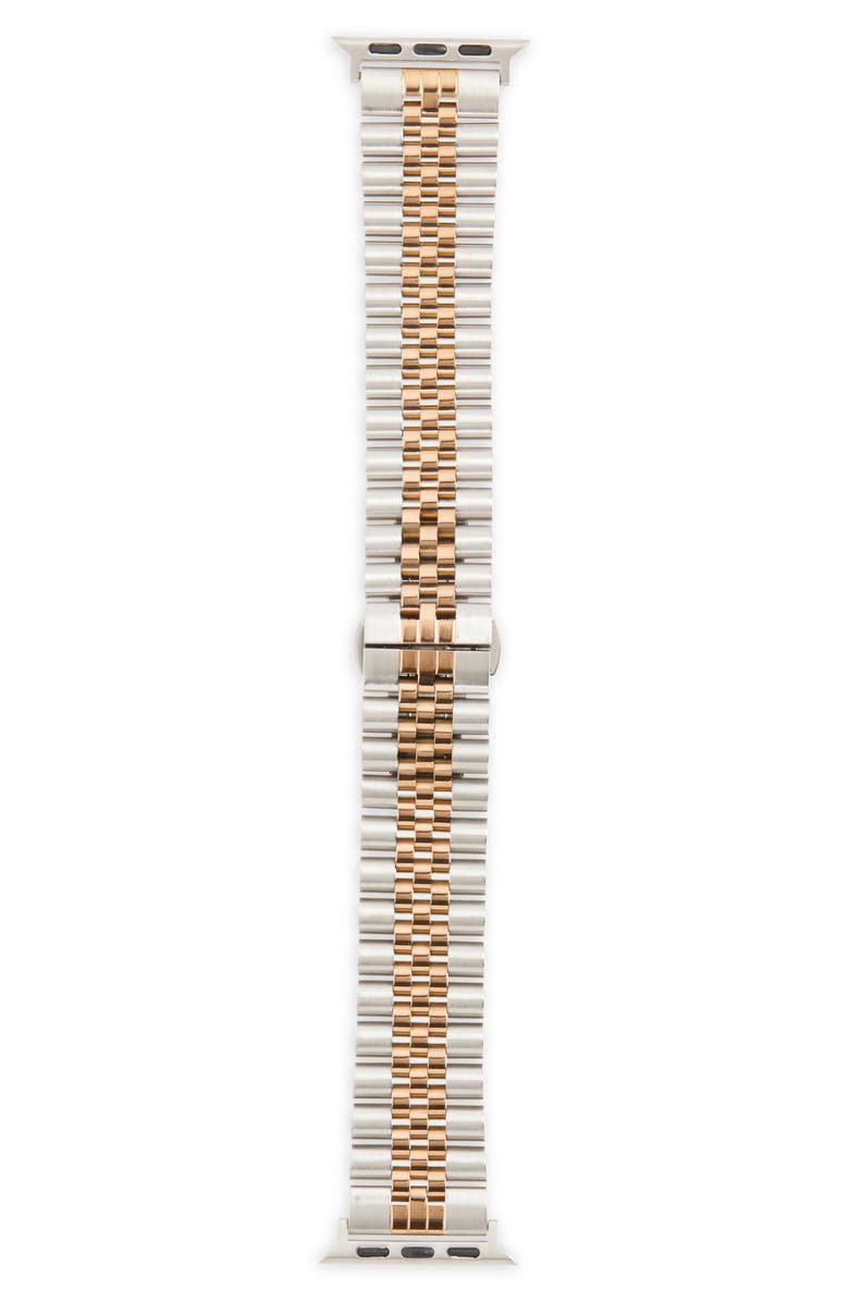 RItech Jubilee Two-Tone Apple Watch<sup>®</sup> Bracelet Watchband, Main, color, 