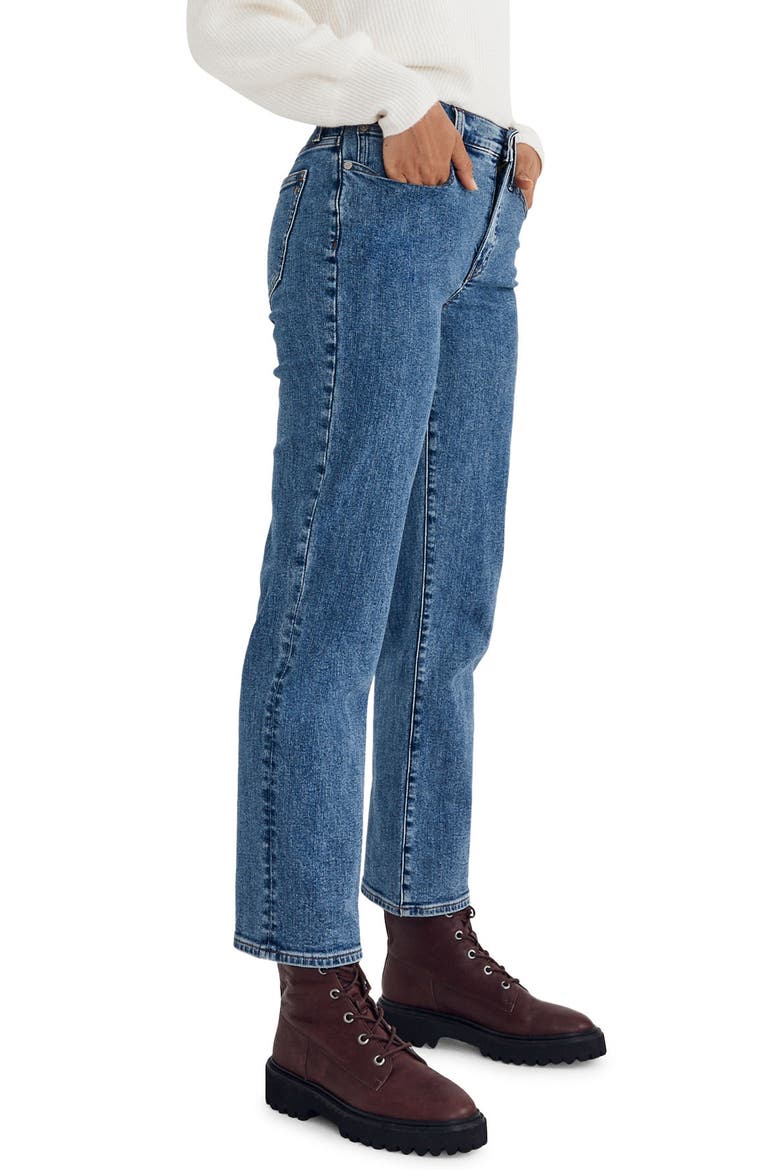 The Perfect Vintage Mid Rise Tapered Jeans, Alternate, color, KNOWLAND WASH