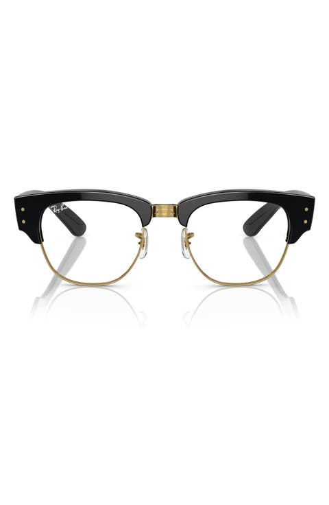 50mm Mega Clubmaster Square Optical Glasses