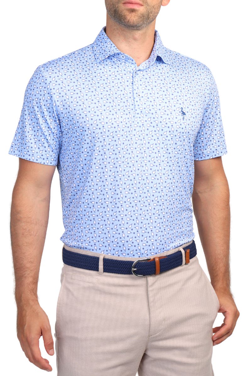TailorByrd Pickleball Print Performance Polo, Alternate, color, 