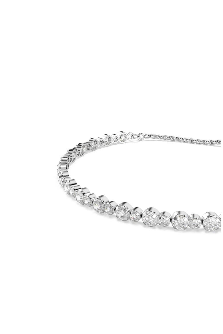 Matrix Crystal Slider Bracelet, Alternate, color, WHITE