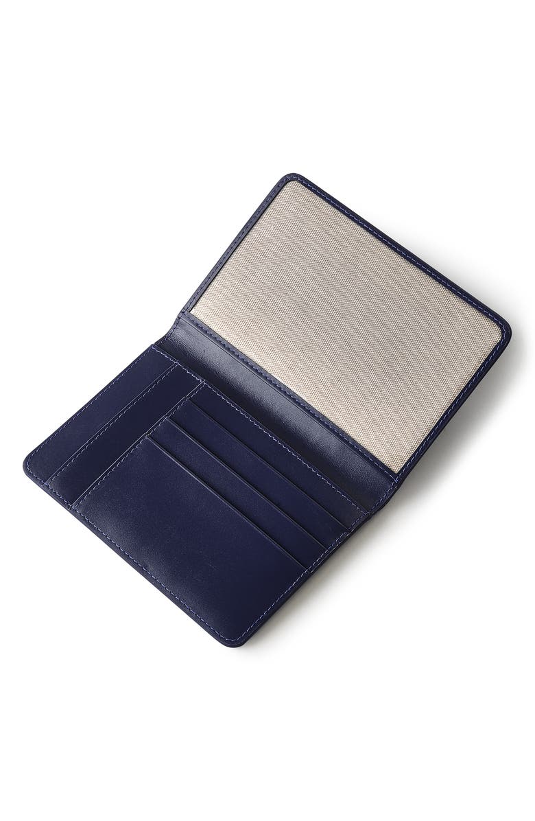 Radley Heritage Dog Outline Passport Cover, Alternate, color, Evenfall