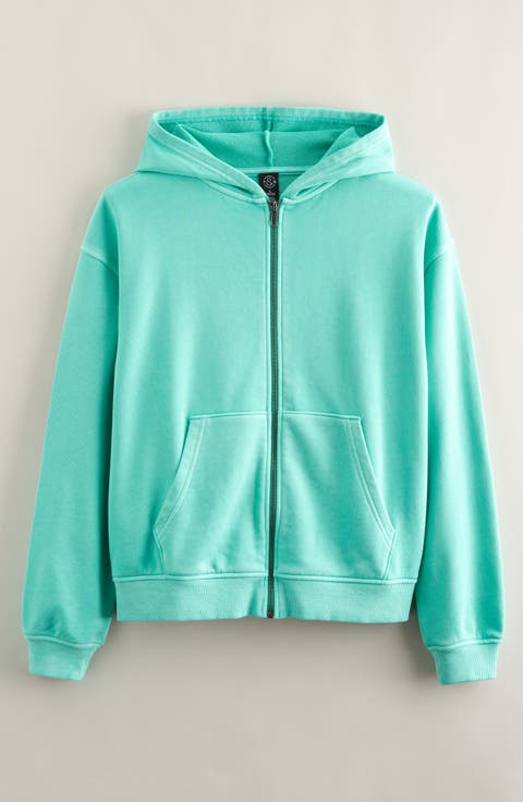 Kids' French Terry Zip-UP Hoodie (Big Kid)