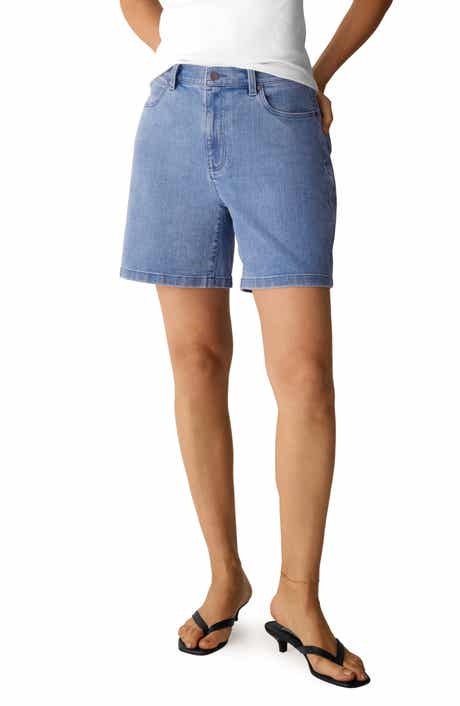 High Waist Denim Shorts