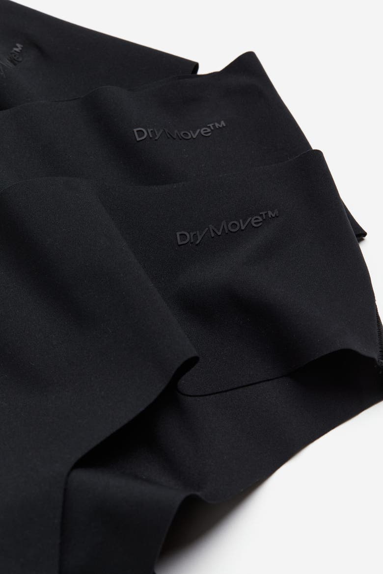 3-pack Sports Hipster Briefs With Drymove, Alternate, color, Black
