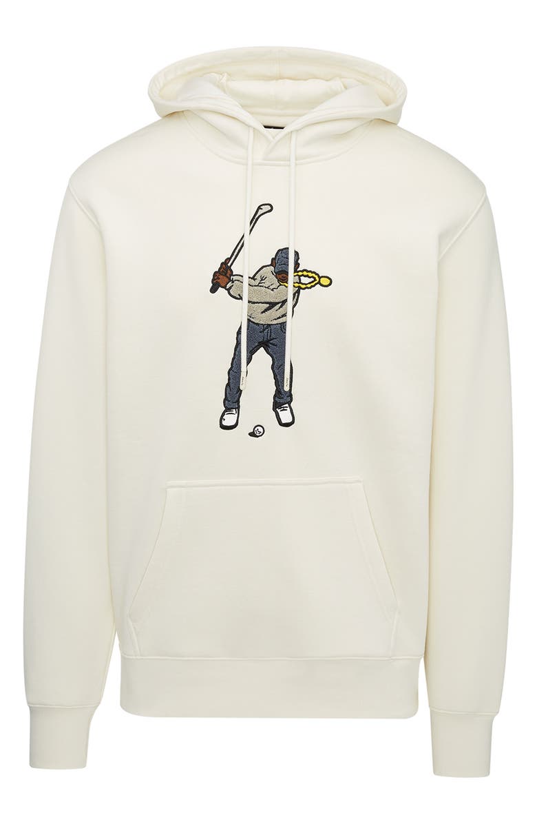Eastside Golf Core Fleece Hoodie, Main, color, Pumice