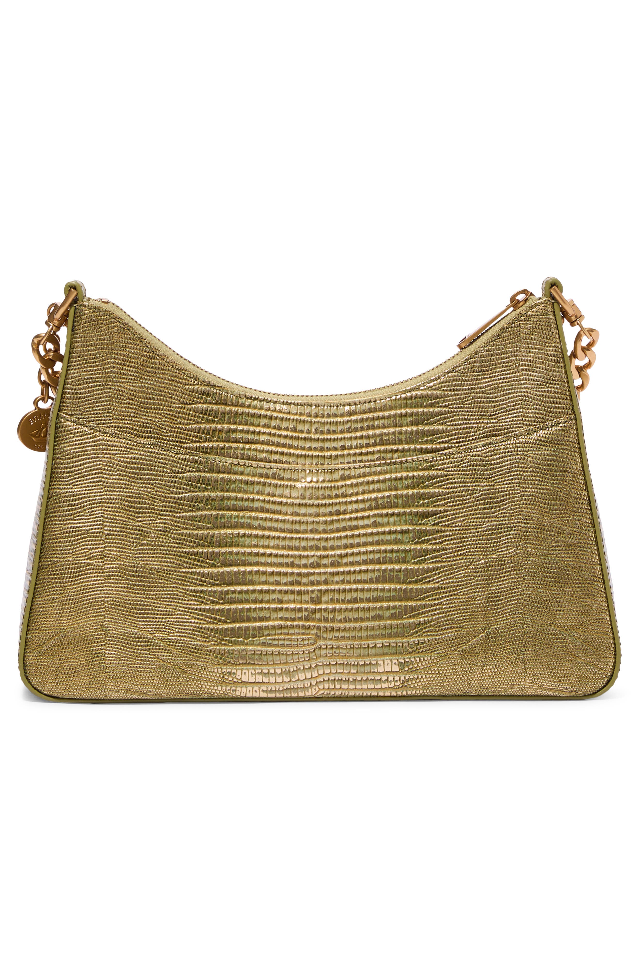 Brahmin Mod Esme Lizard Embossed Leather Shoulder Bag, Alternate, color, 
