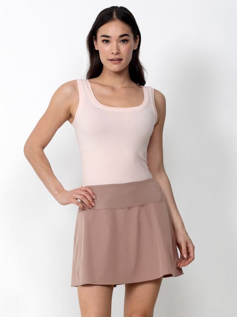 Pleated Skort