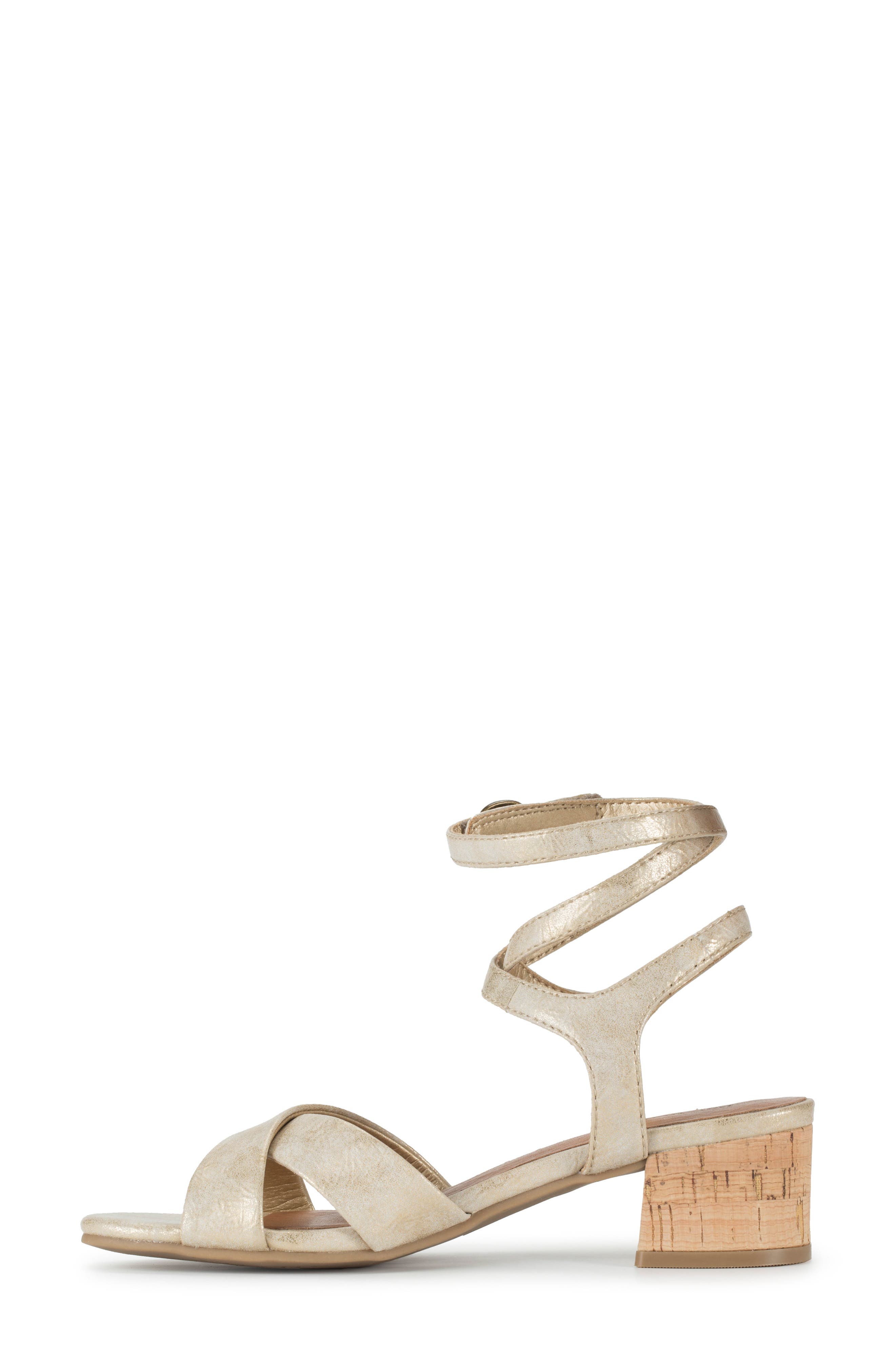Vivian Block Heel Sandal, Alternate, color, LIGHT GOLD