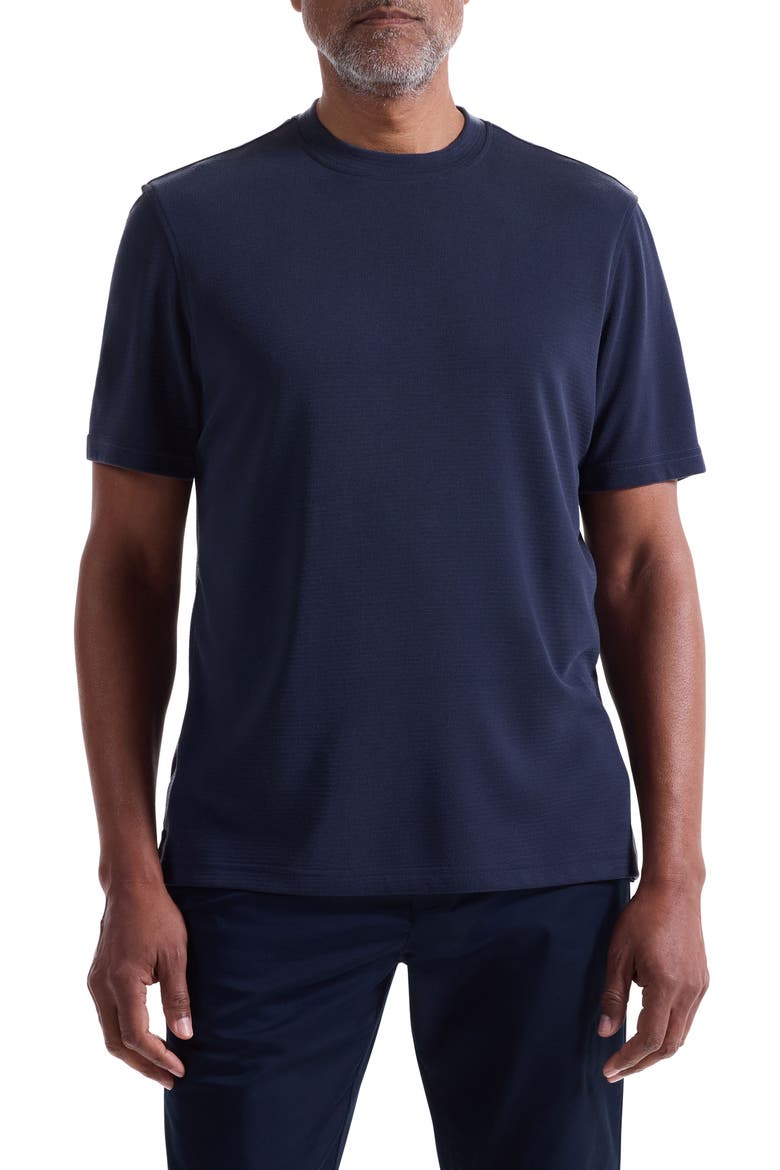 Orville Crewneck T-Shirt, Main, color, NAVY