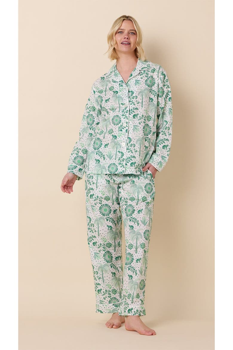 Luxe Pima Pajama, Main, color, Palmera Green