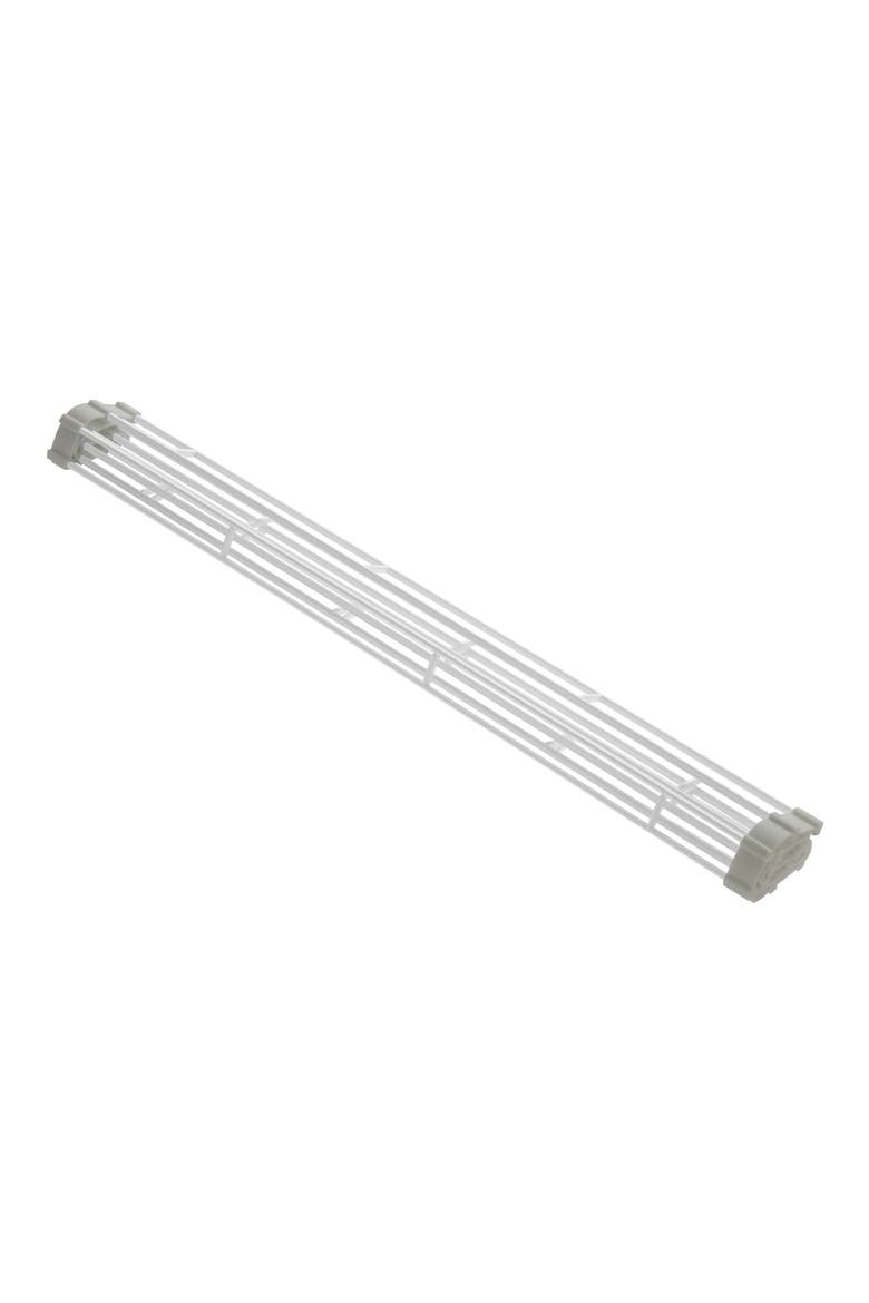 Over the Sink Dish Drainer, Alternate, color, WHITE