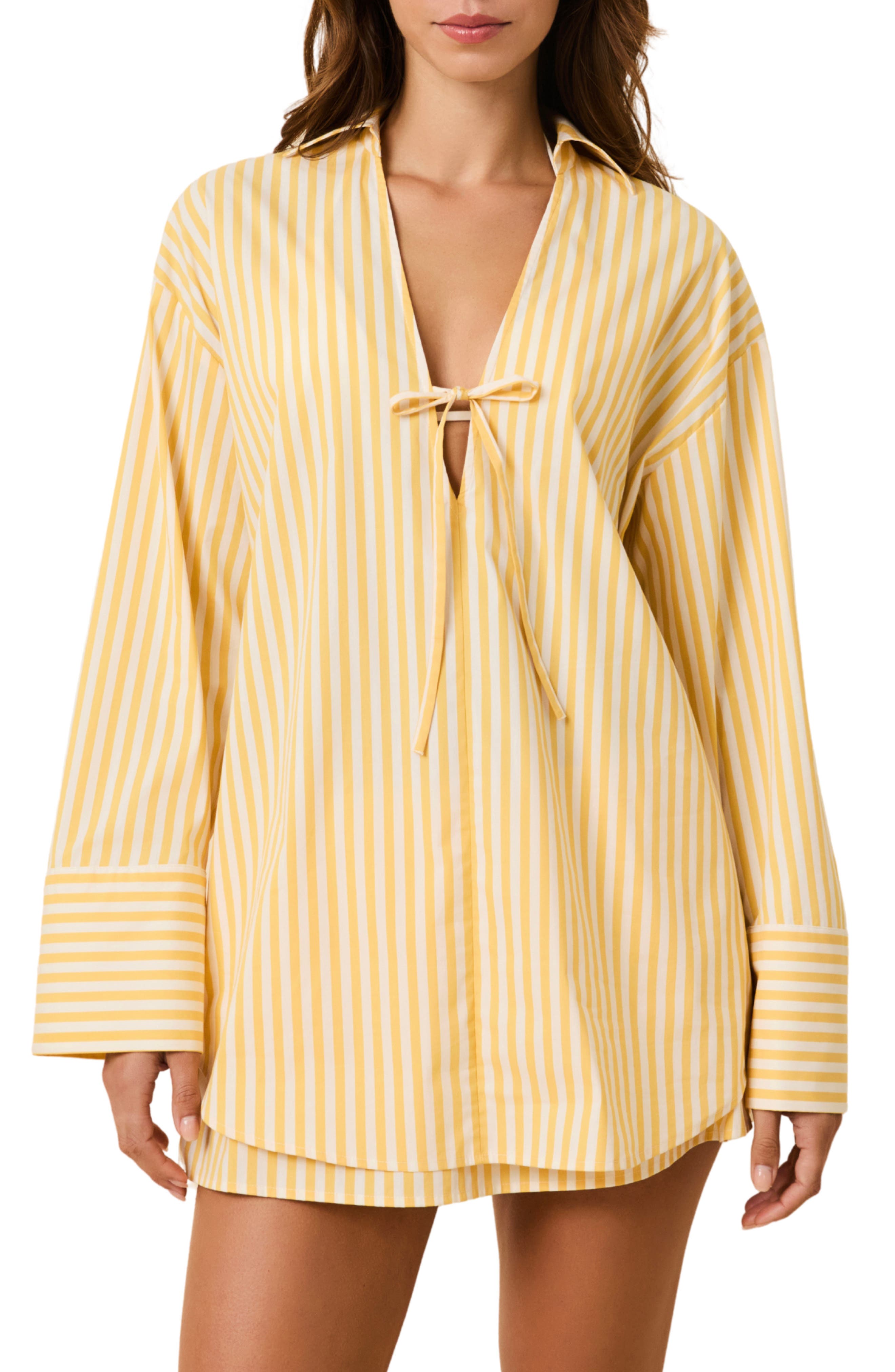 The Livia Stripe Tunic Dress