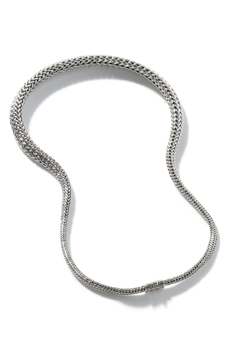 John Hardy Icon Necklace, Sterling Silver, 8.5mm, Alternate, color,