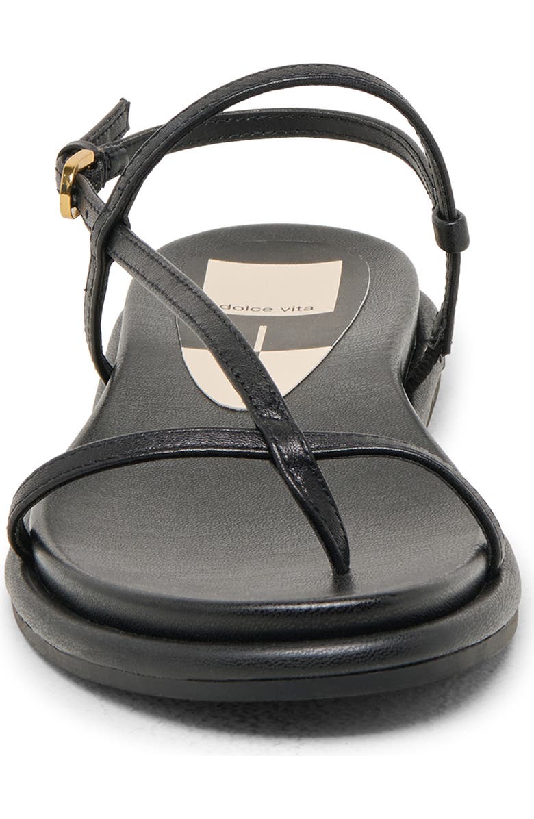 Dolce Vita Dallen Strappy Sandal, Alternate, color, Black Leather