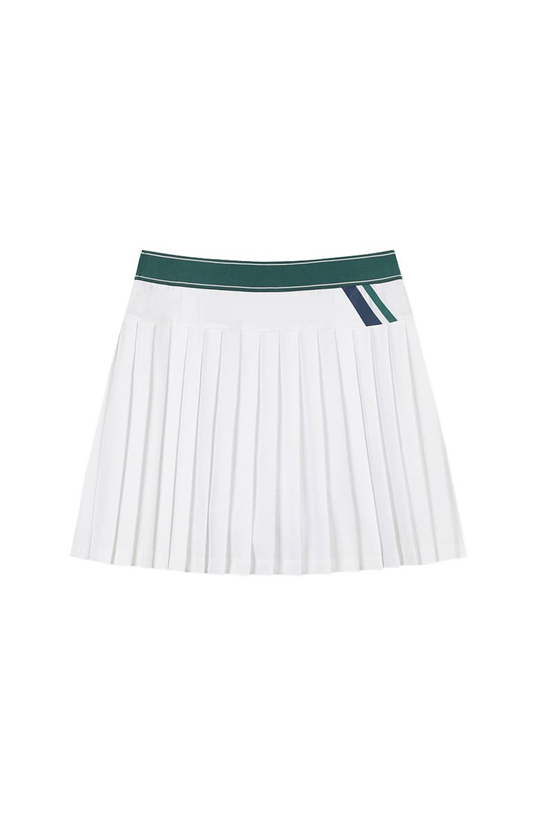 Sergio Tacchini MC Scratch Staff Pleated Skirt, Alternate, color, Off White