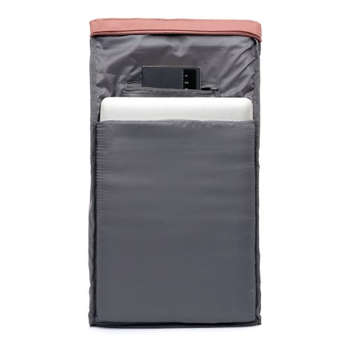 Lefrik Roll Mini Backpack In Pink