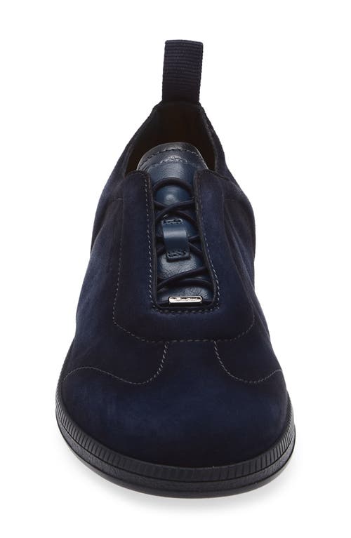 Santoni Lume Sneaker In Blue