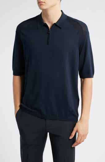 Emporio Armani Quarter Zip Polo