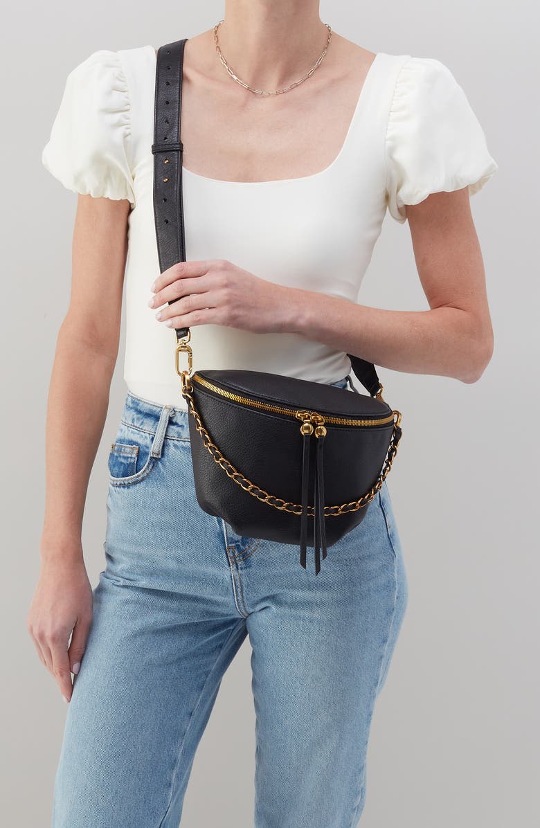 HOBO Miri Leather Belt Bag, Alternate, color,