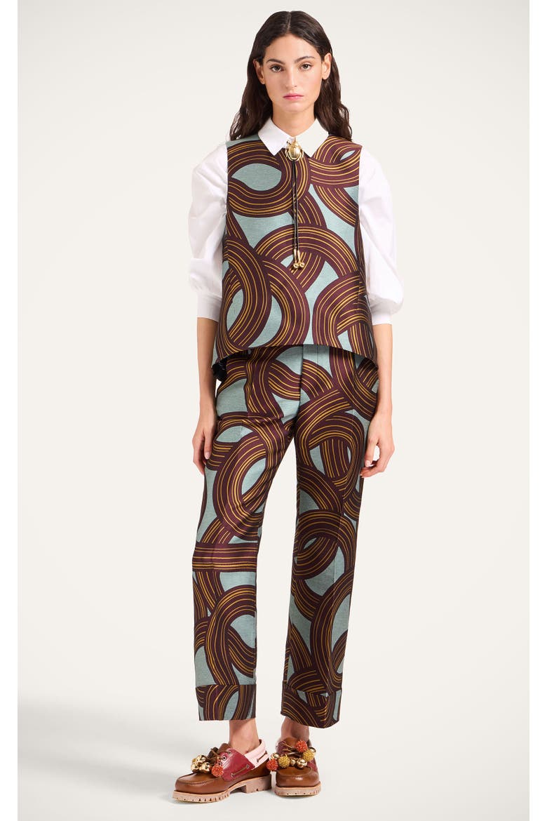 Hendrix Pants, Main, color, Montecarlo Jacquard Dusty Blue