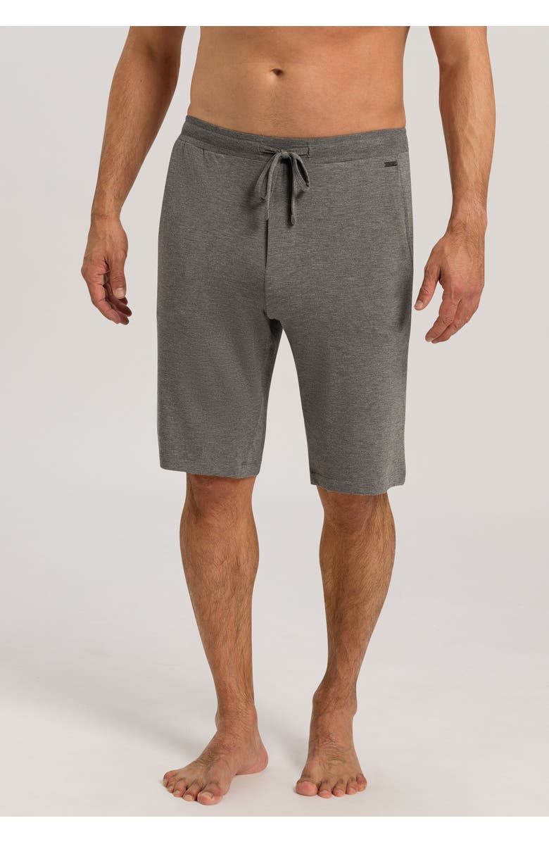 Hanro Casuals Drawstring Shorts, Alternate, color, Stone Melange