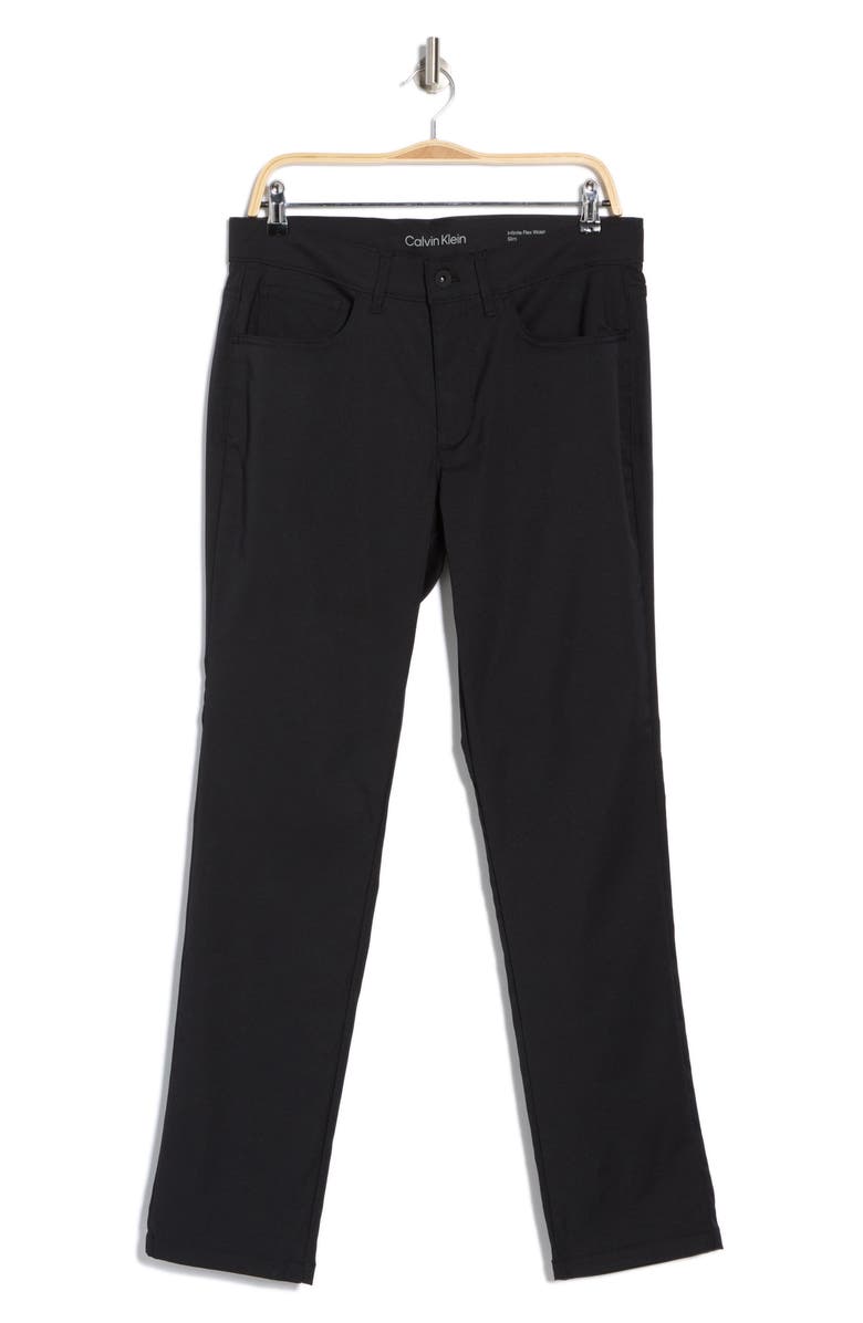 Calvin Klein Hi-Stretch Tech 5-Pocket Slim Pants, Alternate, color, 