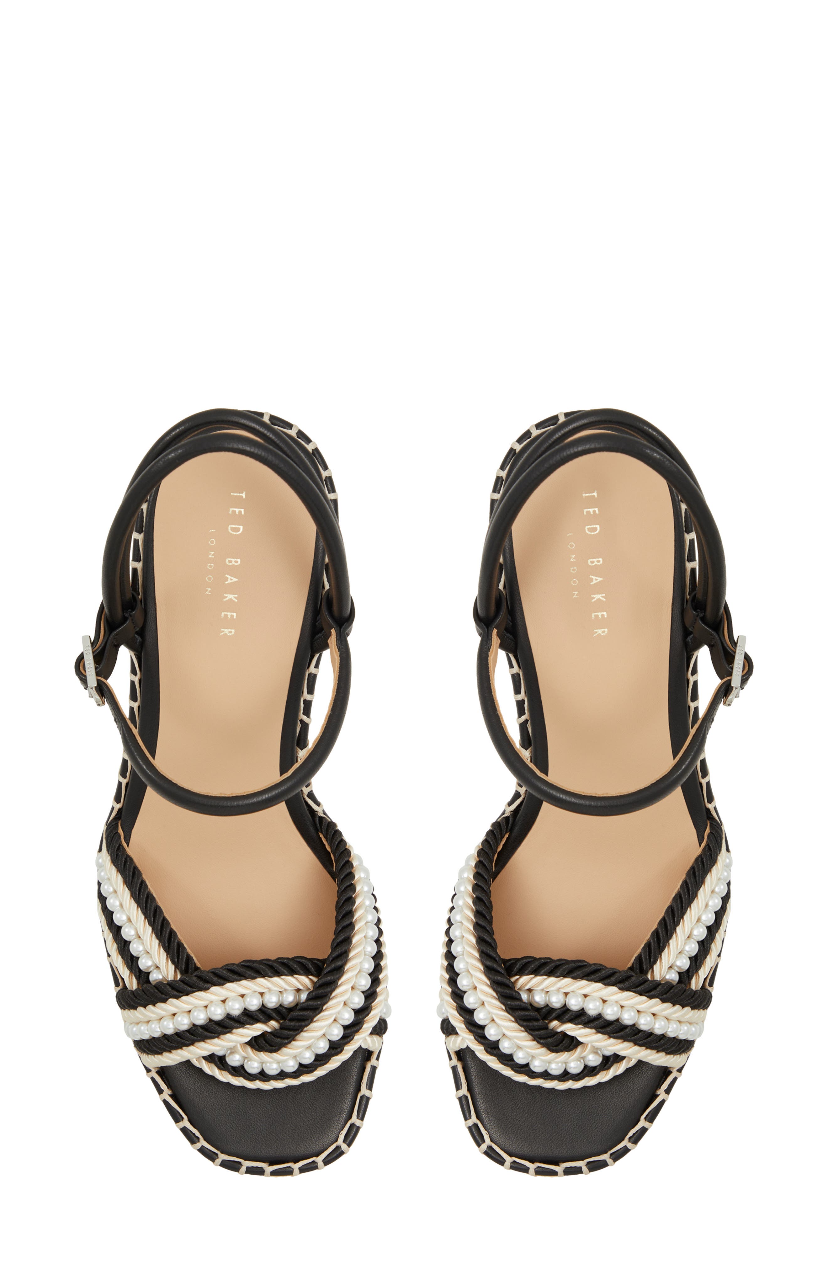 Ted Baker London Amalia Espadrille Wedge Sandal, Alternate, color, 