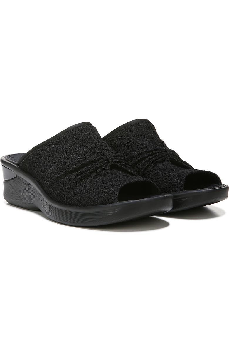 BZees Sunburst Wedge Sandal, Alternate, color,