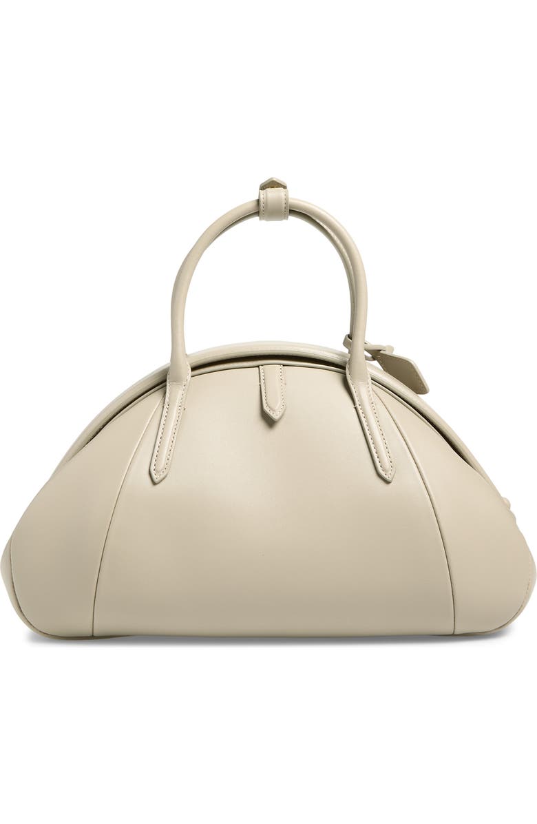 Alaïa Small Leather Top Handle Bag, Alternate, color, Beige Grise